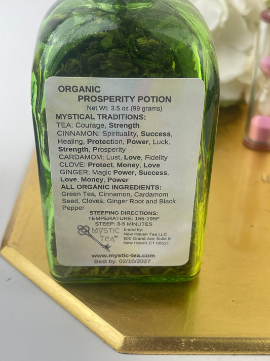 Prosperity Potion Organic Green Chai Tea