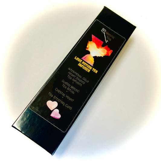 Gold Heart Infuser in Gift Box